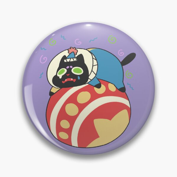 Item preview, Clown Kitty on a ball designed and sold by Pawtachi.