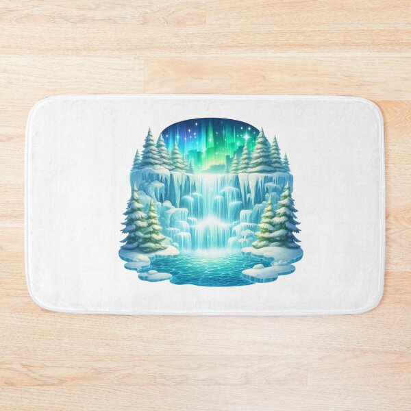 Item preview, Northen Lights Waterfall designed and sold by Signal and Ink.