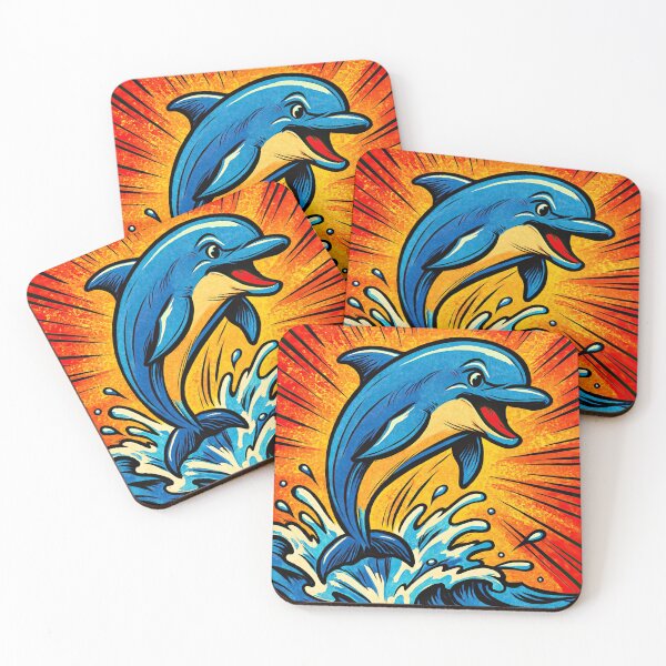Item preview, Dolphin | Comics stylCartoone -  designed and sold by ComicsFactory.