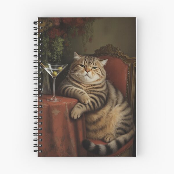 Item preview,  FUNNY FAT CAT & DIRTY MARTINI  designed and sold by VictorMassacre.