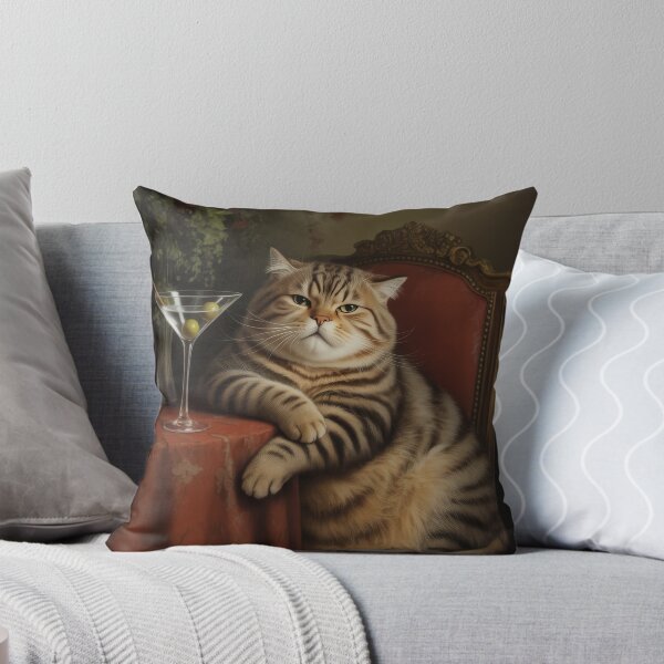 Item preview, FUNNY FAT CAT & DIRTY MARTINI designed and sold by VictorMassacre.