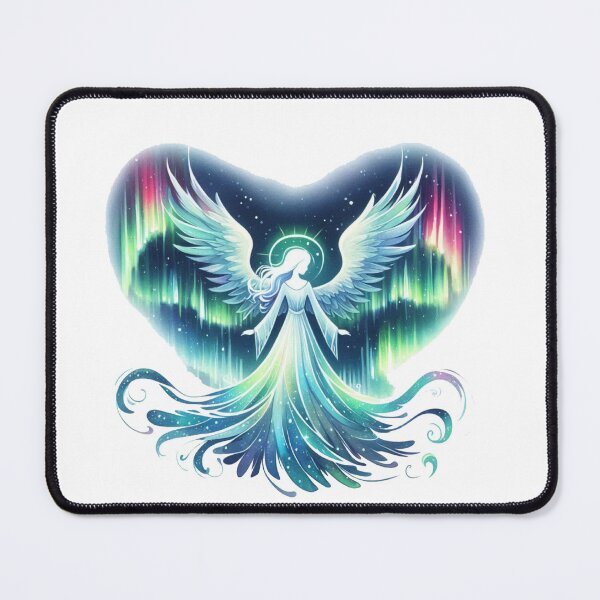 Item preview, Northen Lights Angel designed and sold by Signal and Ink.