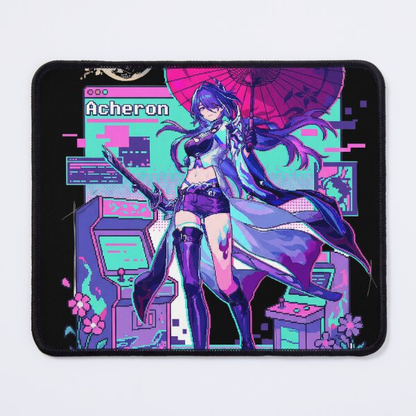 Item preview, Acheron HSR Retro Arcade T-Shirt | Honkai Star Rail Self-Annihilator Penacony Dreamscape designed and sold by Senpaiwaves.