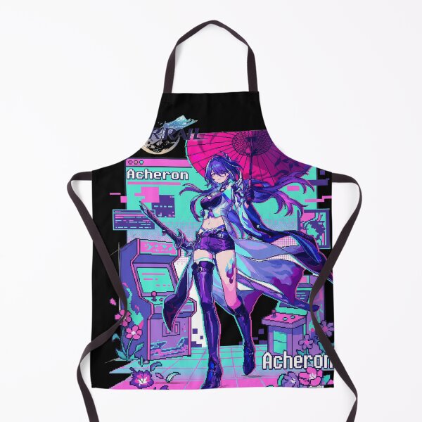 Item preview, Acheron HSR Retro Arcade T-Shirt | Honkai Star Rail Self-Annihilator Penacony Dreamscape designed and sold by Senpaiwaves.