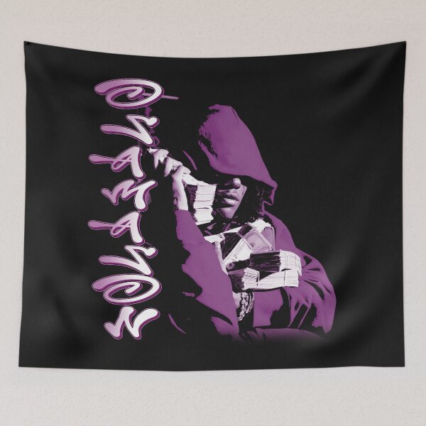 Item preview, Purple Rap Singer Typography designed and sold by ShadeFall.