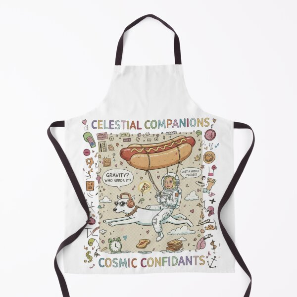 Item preview, The dog and the beauty defying gravity. designed and sold by taratyanprint.