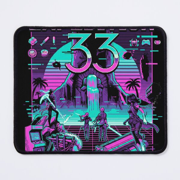Item preview, Clair Obscur Expedition 33 Retro Arcade T-Shirt designed and sold by Senpaiwaves.