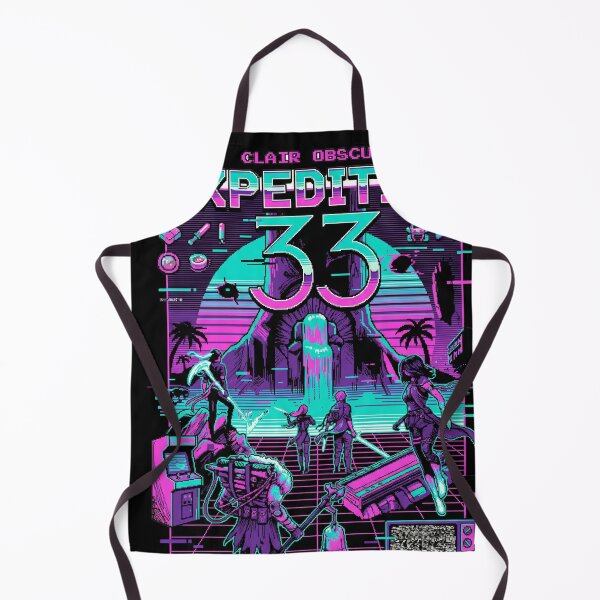 Item preview, Clair Obscur Expedition 33 Retro Arcade T-Shirt designed and sold by Senpaiwaves.