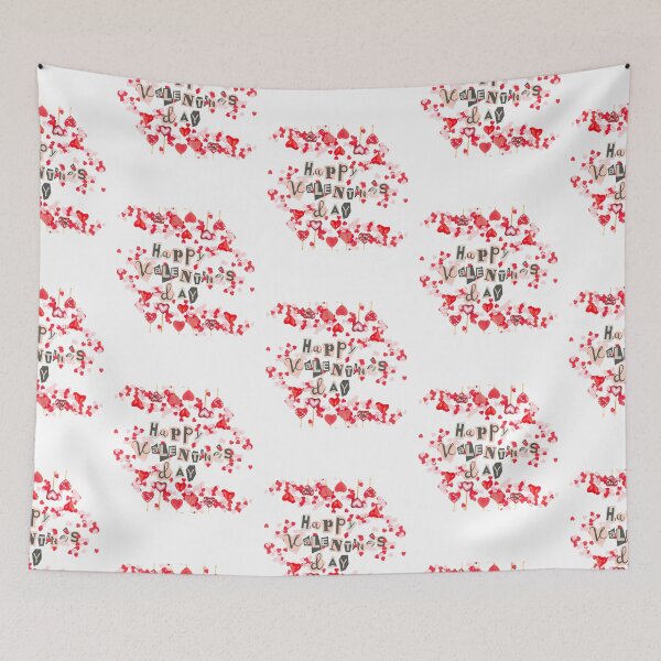 Item preview, Happy Valentine's Day | Flow Of Hearts designed and sold by SolSel ⭐⭐⭐⭐⭐.