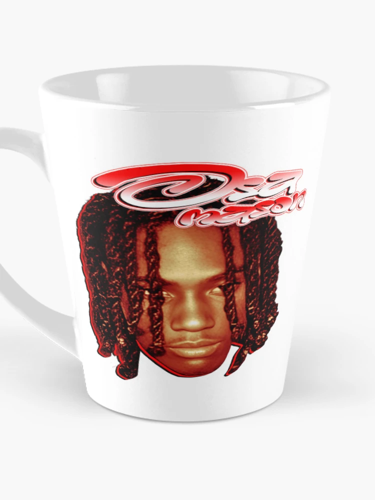 Thumbnail 3 of 4, Coffee Mug, Head Rapper Red Drop Shadow designed and sold by ShadeFall.