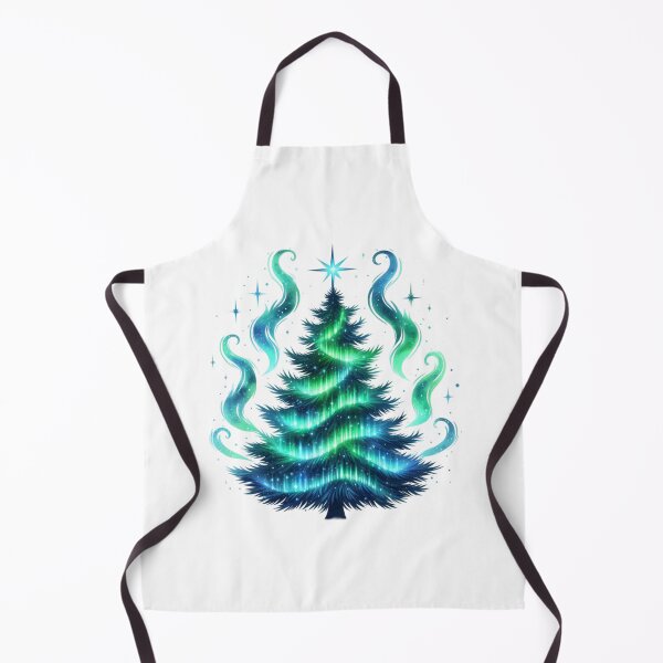 Item preview, Northen Lights Pine Tree designed and sold by Signal and Ink.