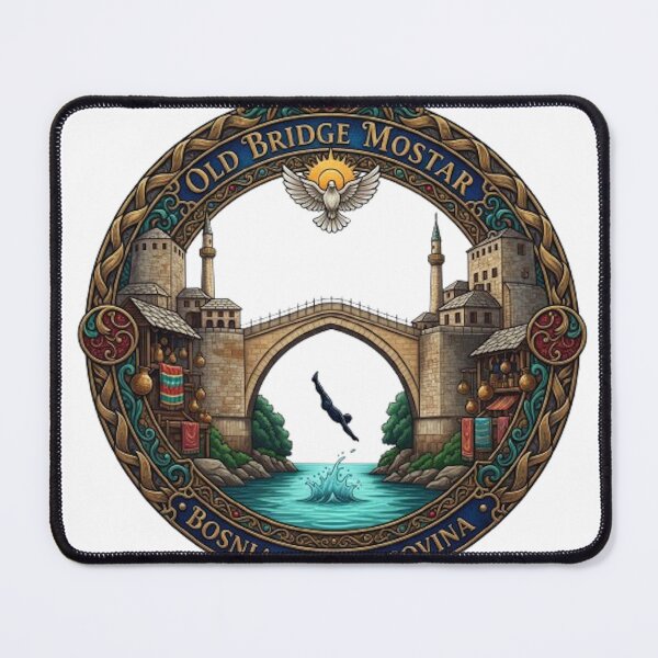 Item preview, OLD BRIDGE MOSTAR designed and sold by likbatonboot.