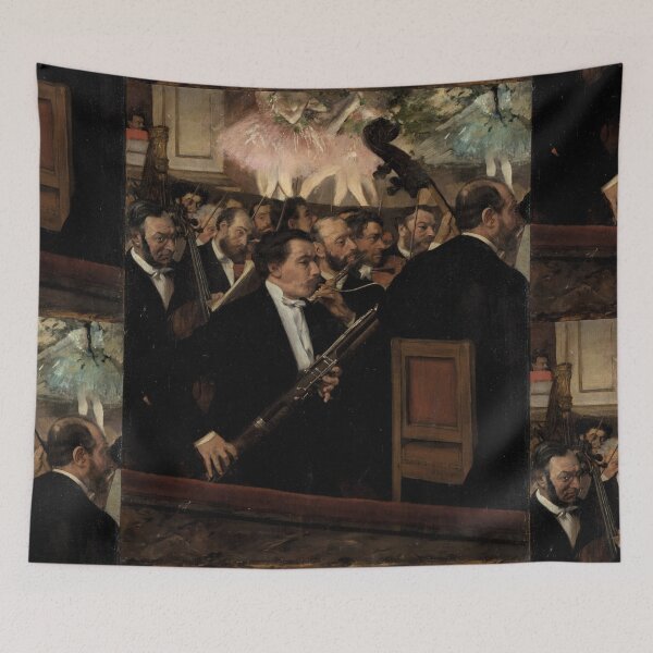 Item preview, The Orchestra at the Opera by Edgar Degas: Impressionist Ballet Poster designed and sold by artofuniverse.