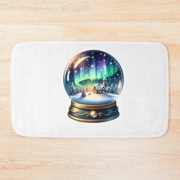 Item preview, Northen Lights Snowglobe designed and sold by Signal and Ink.