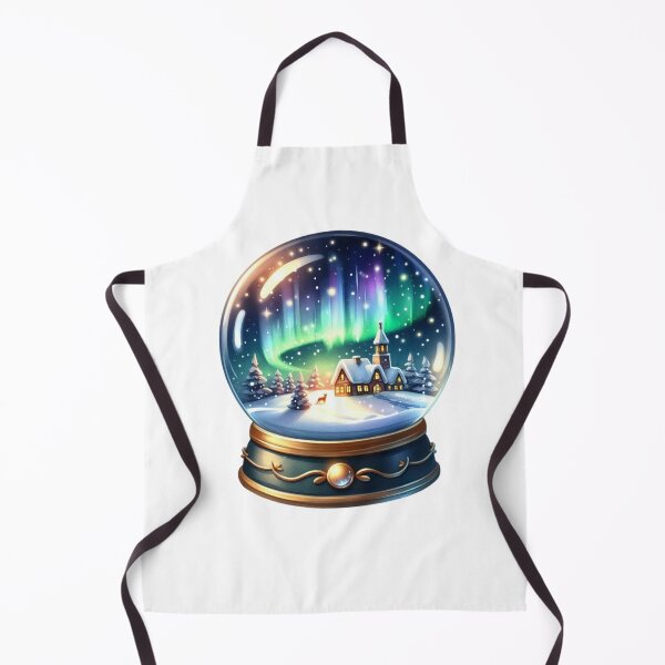 Item preview, Northen Lights Snowglobe designed and sold by Signal and Ink.