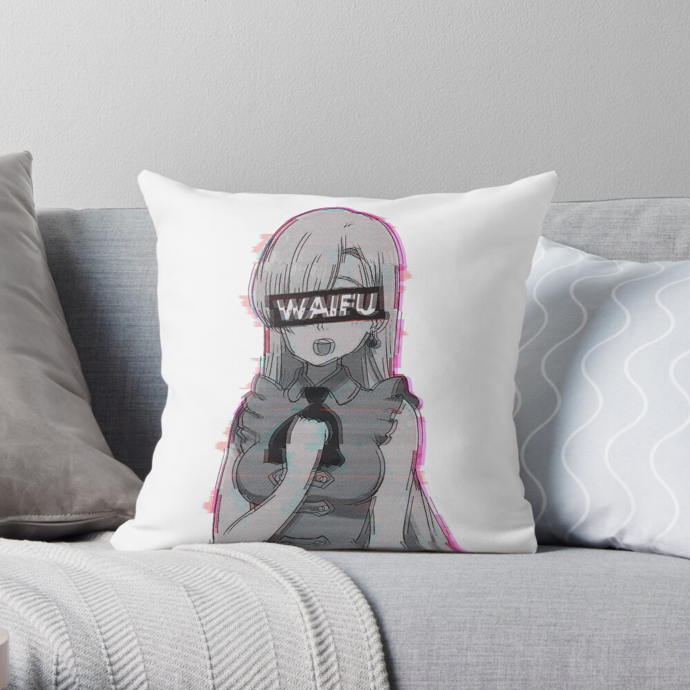 ｅｌｉｚａｂｅｔｈ ｌｉｏｎｅｓ エリザベス リオネス Throw Pillow By Waifu Dope Redbubble