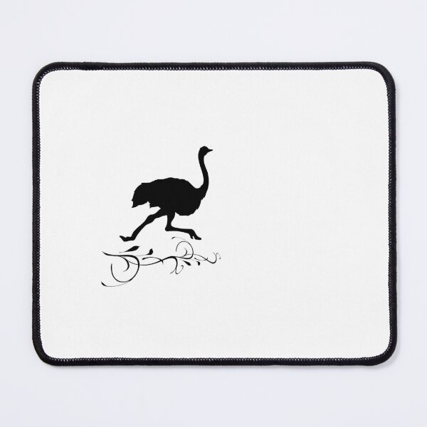 Item preview, Running Ostrich – Minimal Logo designed and sold by Dotadoari.