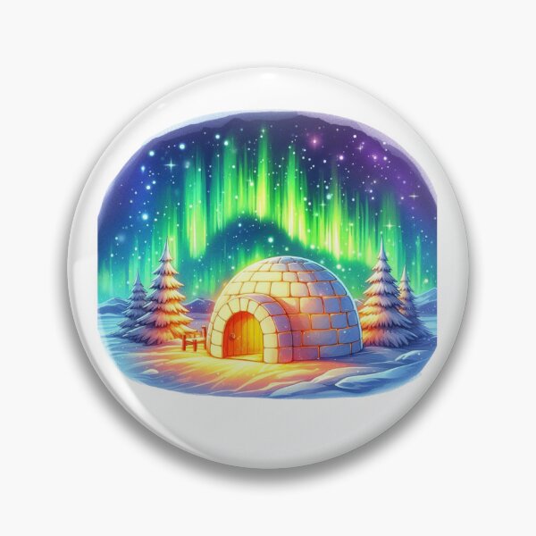 Item preview, Northen Lights Igloo designed and sold by Signal and Ink.