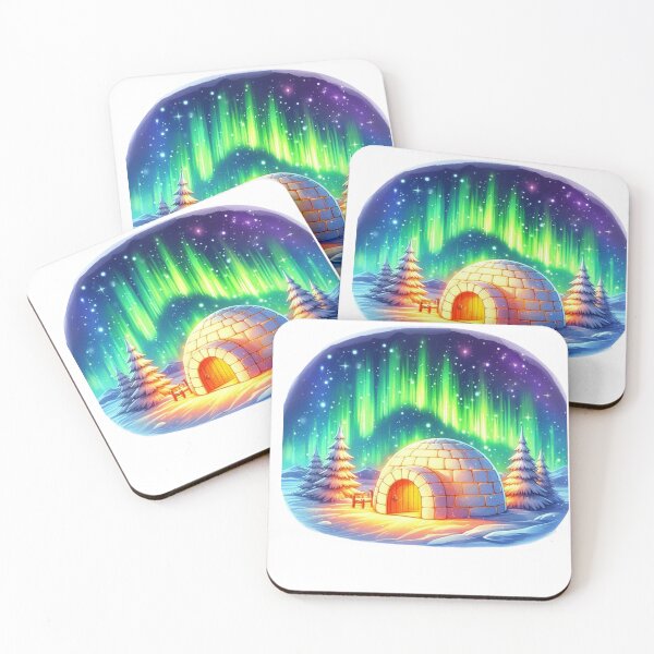 Item preview, Northen Lights Igloo designed and sold by Signal and Ink.