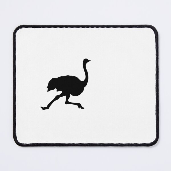 Item preview, Running Ostrich – Minimal Logo designed and sold by Dotadoari.