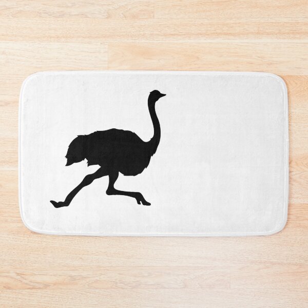 Item preview, Running Ostrich – Minimal Logo designed and sold by Dotadoari.