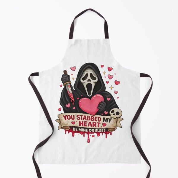 Item preview, You Stabbed My Heart Ghostface Valentine designed and sold by Creative Spark.