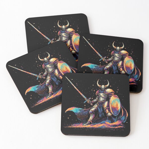 Item preview, Rainbow Knight Pixel Art designed and sold by Kaos-Bit.