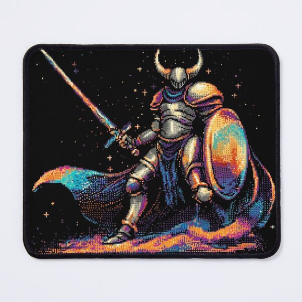 Item preview, Rainbow Knight Pixel Art designed and sold by Kaos-Bit.