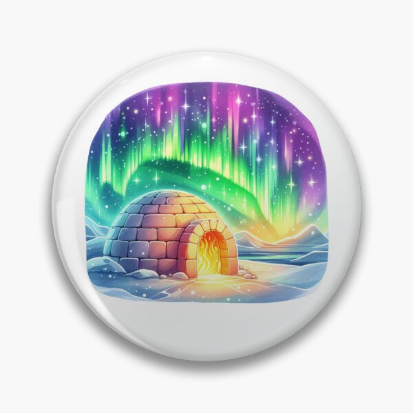 Item preview, Northen Lights Igloo designed and sold by Signal and Ink.