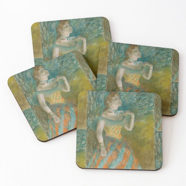 Item preview, The Singer in Green by Edgar Degas: Impressionist Café Concert Poster designed and sold by artofuniverse.