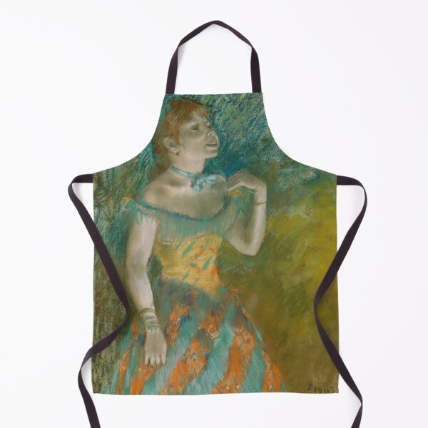 Item preview, The Singer in Green by Edgar Degas: Impressionist Café Concert Poster designed and sold by artofuniverse.