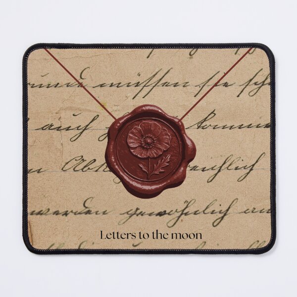 Item preview, Letters to the Moon - Vintage Wax Seal Stationery Aesthetic designed and sold by LeaStudio.