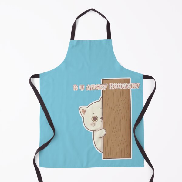 Item preview, Shy Kawaii Cat - "R U Angry Hooman?" designed and sold by NMF-HUB.