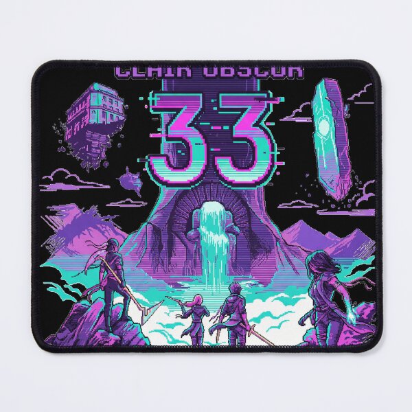 Item preview, Expedition 33 Clair Obscur Retro Arcade Nostalgia Turn-Based RPG 2025 T-Shirt designed and sold by Senpaiwaves.