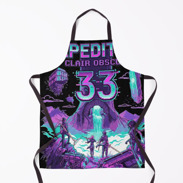 Item preview, Expedition 33 Clair Obscur Retro Arcade Nostalgia Turn-Based RPG 2025 T-Shirt designed and sold by Senpaiwaves.
