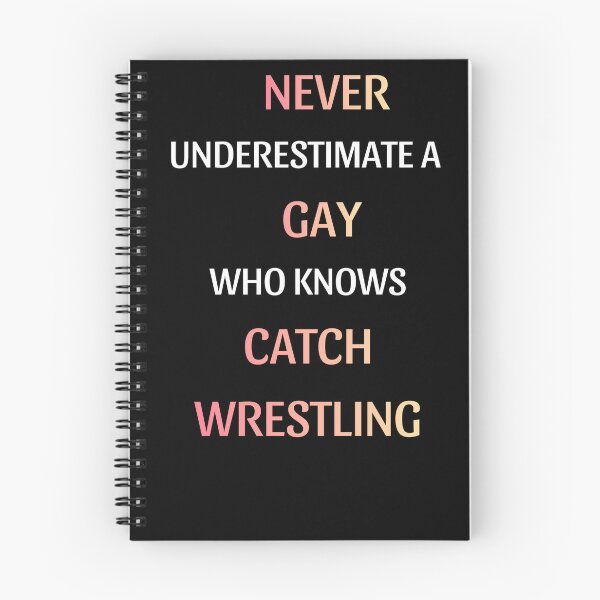 Item preview, Funny Gay Catch Wrestling Sports Quote designed and sold by thurma85.