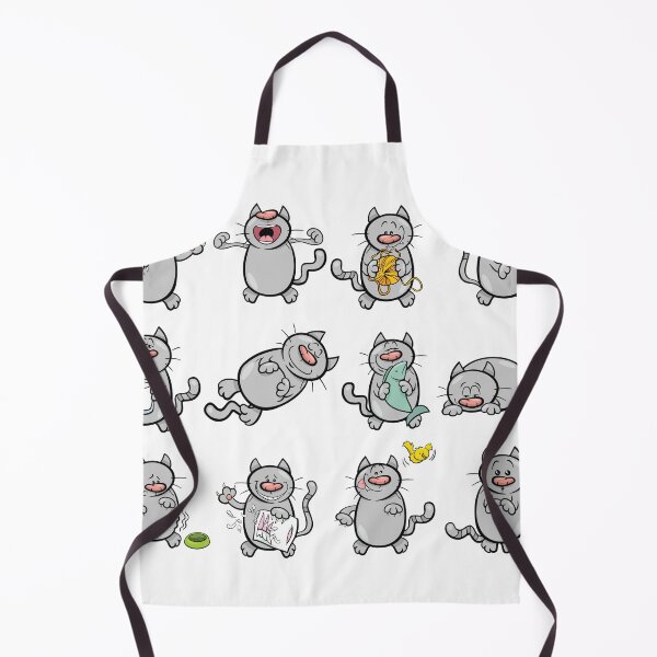 Item preview, Cute Cartoon Cat Expressions designed and sold by mcraft studio.