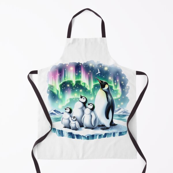 Item preview, Northen Lights Penguins designed and sold by Signal and Ink.