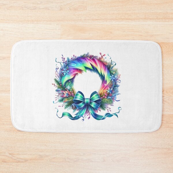 Item preview, Northen Lights Wreath designed and sold by Signal and Ink.