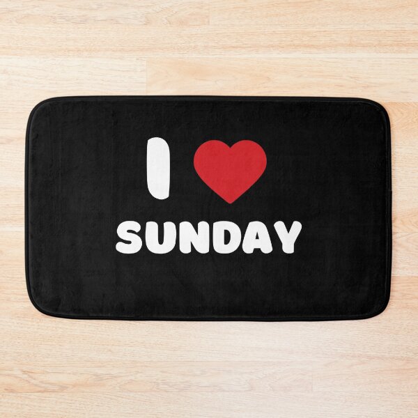 Item preview, I Love Sunday designed and sold by Itsheartshop.