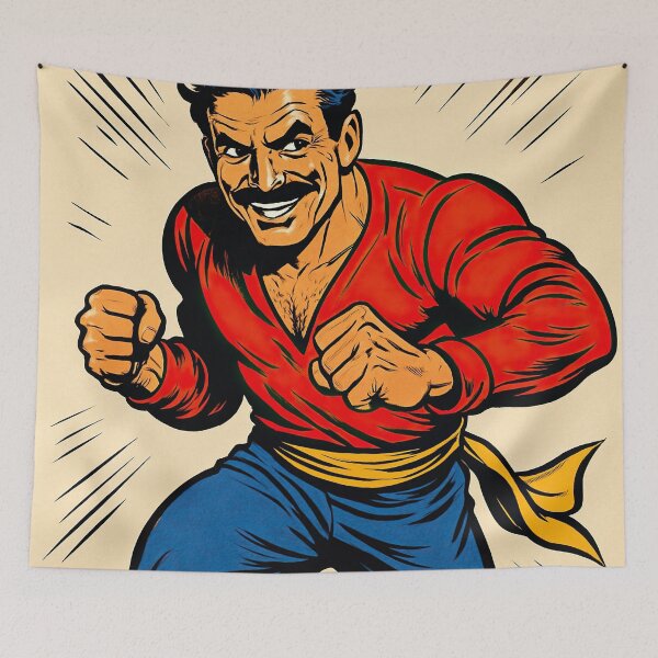 Item preview, Douglas Fairbanks Sr | Comics stylCartoone -  designed and sold by ComicsFactory.