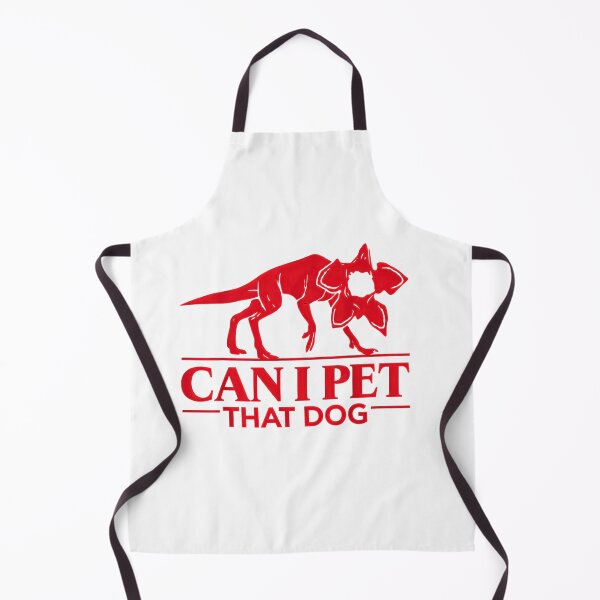 Item preview, Can I Pet That Dog Shirt – Funny Demodog Horror Parody Meme designed and sold by NinigFox.
