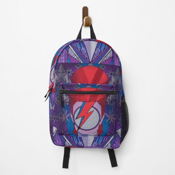 Item preview, Cosmic Starman 70s Portrait – Abstract Glam Rock Icon Art designed and sold by Ojo de Lilith.