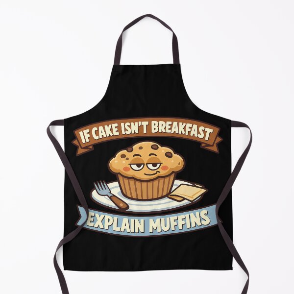 Item preview, If Cake Isnt Breakfast Explain Muffins Funny Food Pun designed and sold by TeeTimeTreasure.