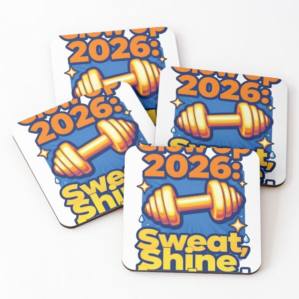 Item preview, 2026 Glow Up Fitness Tee designed and sold by KAUKUDESIGNS.