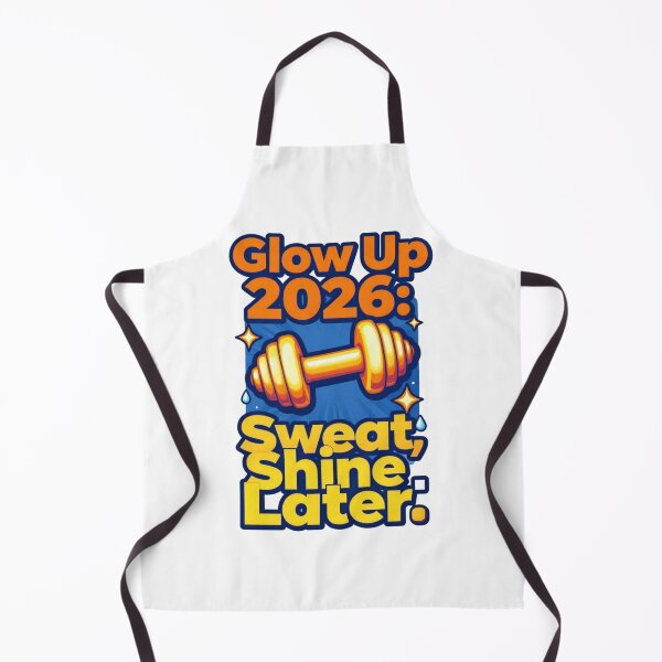 Item preview, 2026 Glow Up Fitness Tee designed and sold by KAUKUDESIGNS.