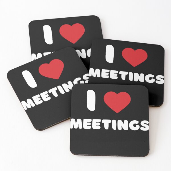 Item preview, I Love Meetings designed and sold by Itsheartshop.