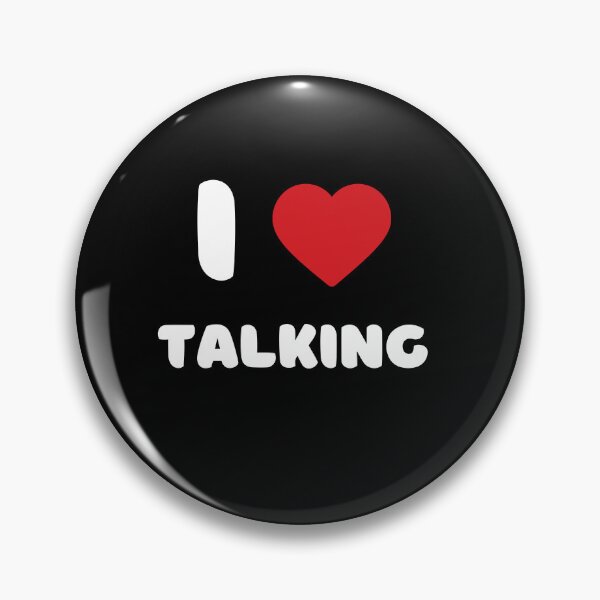 Item preview, I Love Talking designed and sold by Itsheartshop.