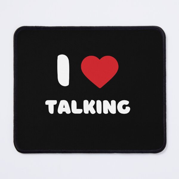 Item preview, I Love Talking designed and sold by Itsheartshop.