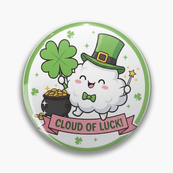 Item preview, Cute Kawaii Cloud Leprechaun St Patricks Day Gift 2026 designed and sold by arup7980.